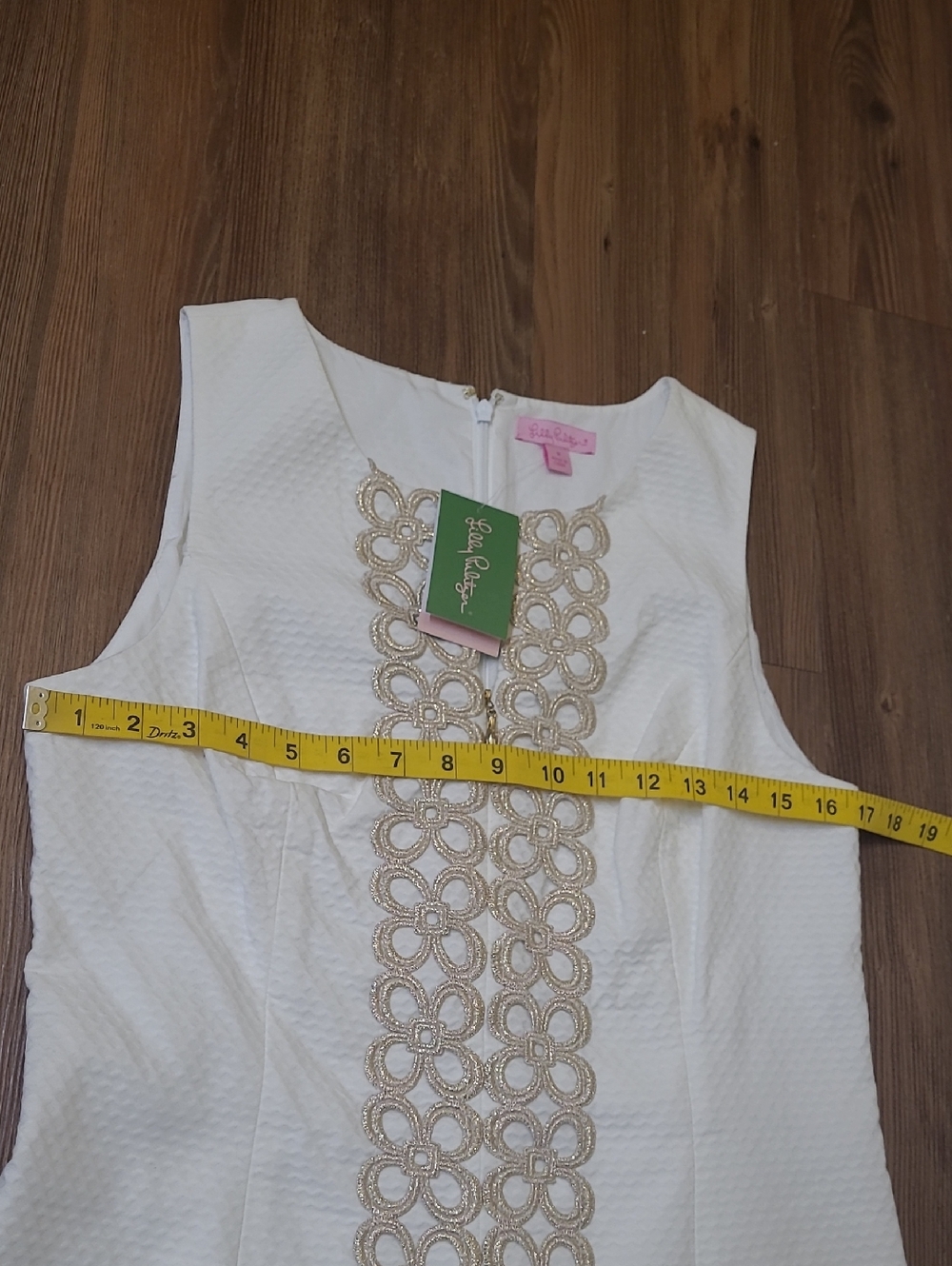 LILY PULITZER Dress Subcategory Classification 8 new color white - Picture 3 of 11